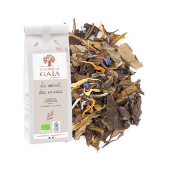 White tea with raspberry and lemon - The Secret of the muses