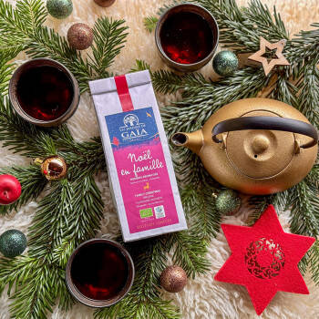 Rooibos aux saveurs pruneau et mirabelle - Noël en famille