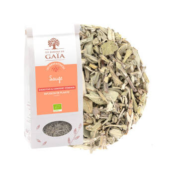 Herbal tea for digestion and periodic comfort - Sage