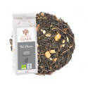Black tea with orange and spices - Winter tea or Christmas tea