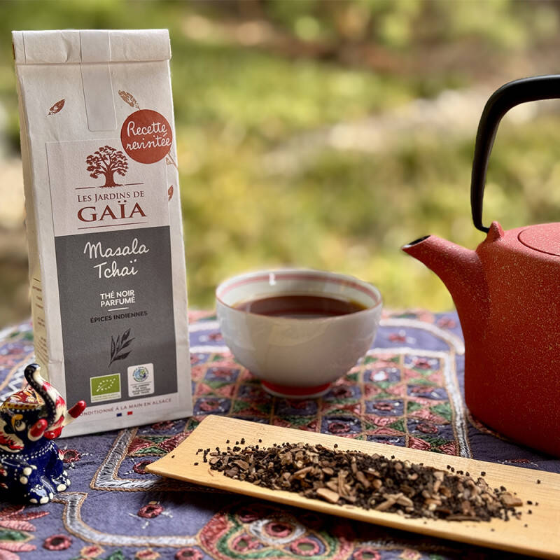 Thé noir aux épices indiennes - Masala tchaï