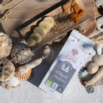 Organic black tea under sail - The Odyssey