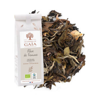 White tea with mango and peach flavour - A woman's dream