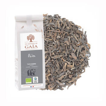 Organic pu'er dark tea - Pu'er