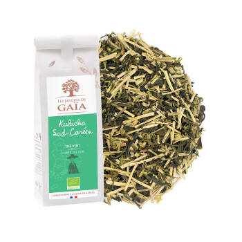 Organic green tea from Korea - South Korean Kukicha