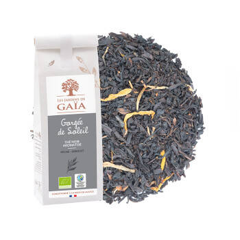 Peach and apricot flavoured black tea - Mouthful of sun