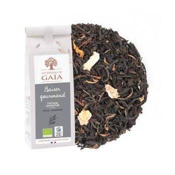 Strawberry and raspberry flavoured black tea - Sweet Kiss