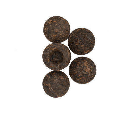 Organic compressed pu'er dark tea - Mini Tuocha Organic compressed pu'er dark tea - Mini Tuocha