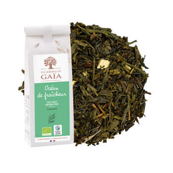 Citrus green tea - A sea of freshness