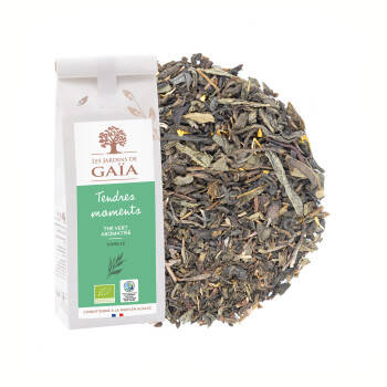 Green tea with vanilla - Tendres moments