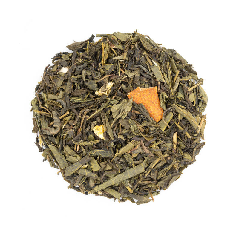 Thé vert aromatisé mangue, saveurs passion & citron - Douceur Exotique