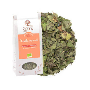 Tisane de plante aux vertus apaisantes & digestives - Menthe poivrée