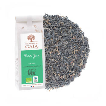 Organic China green tea - Mao Jian - Fluffy tips - 毛尖茶