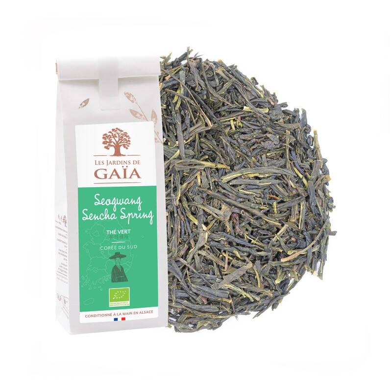 Thé vert bio de Corée - Seogwang Sencha Spring 봄의센차