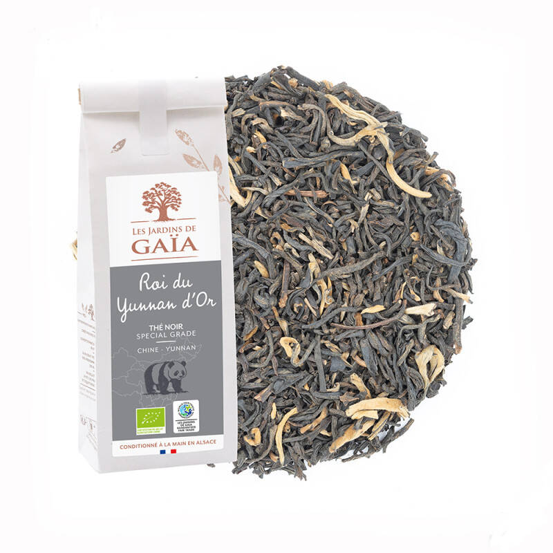 Thé noir de Chine - Roi du Yunnan d’Or - Special Grade - 金毫 滇 红