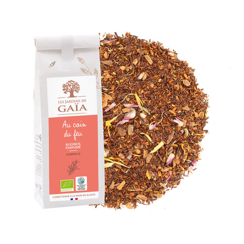 Rooibos à la cannelle bio - Au coin du feu