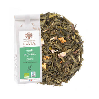 Flavoured green tea with apple and flavour pear - Forbidden fruits