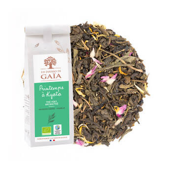 Green tea with cherry and vanilla flavours - Springtime in Kyoto