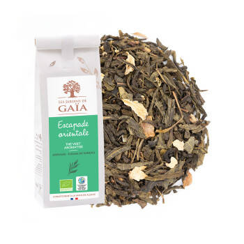 Green tea with pomegranate and elderflower - Oriental break