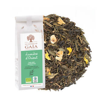 Flavoured green tea with citrus and cinnamon - Oriental Light