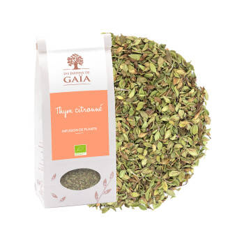 Organic lemon thyme herbal tea