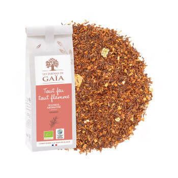 Organic orange flavoured rooibos - Ablaze
