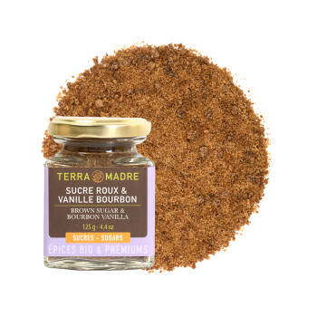 Sucre roux & Vanille Bourbon bio