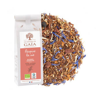 Green rooibos with mace, lavender and ripe flavour - Breathe life