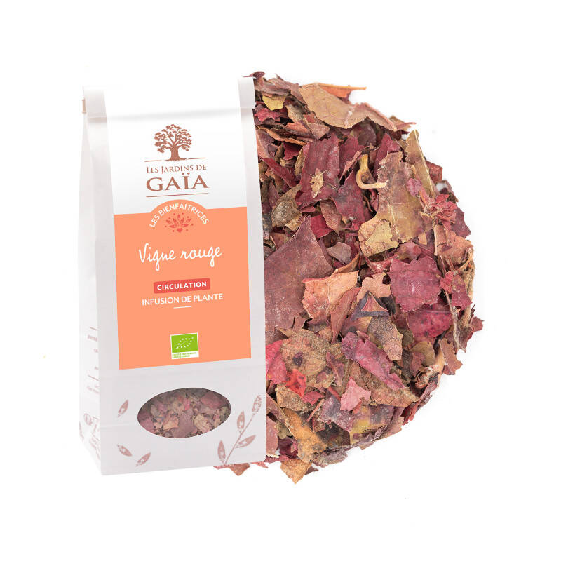 Herbal tea for blood circulation - Organic red vine