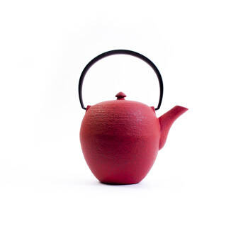 Théière en fonte Mayu - 0.55 L - Japan red anse aluminium