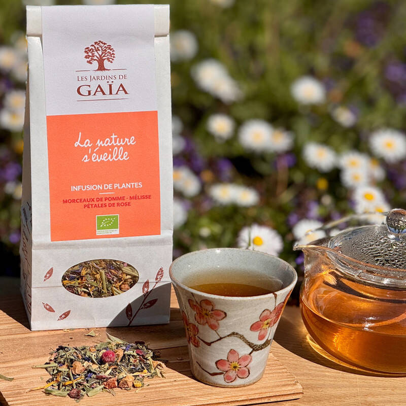 Organic herbal tea - When Nature awakes