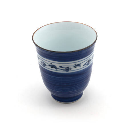 Free Cup - Flower rim - Blue Free Cup - Flower rim - Blue