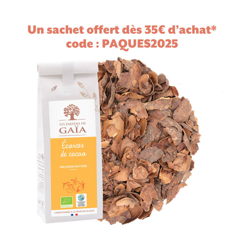 Ecorces de cacao du Pérou