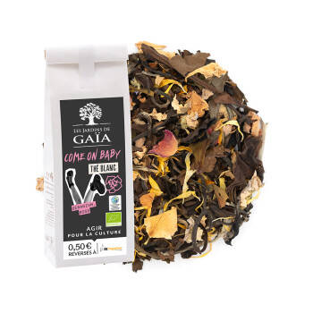 Organic tea and flower blend - Come on Baby
