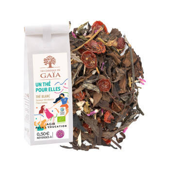 Mirabelle plum and tonka bean tea blend - A Tea for her