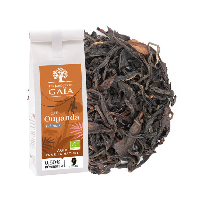 Thé noir bio d'Ouganda - Cap Ouganda