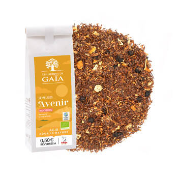 Rooibos à l'ananas et à la mandarine - Semeuses d'avenir