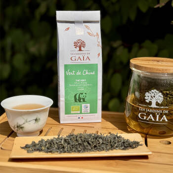 Organic Chinese green tea - Chun Xiang - Spring scents