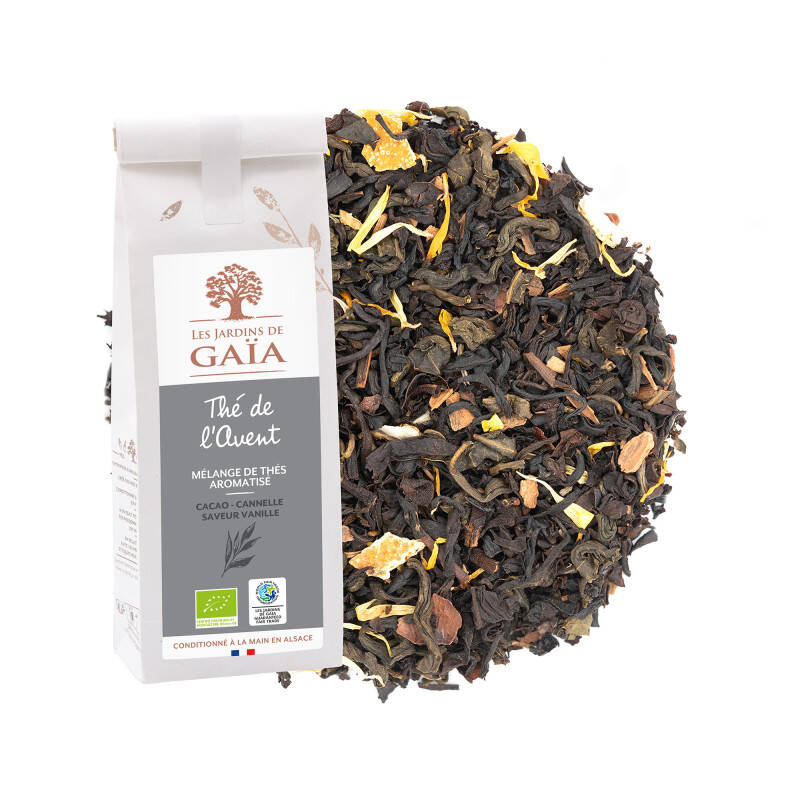 Blend of cocoa, cinnamon and vanilla teas - Advent Tea