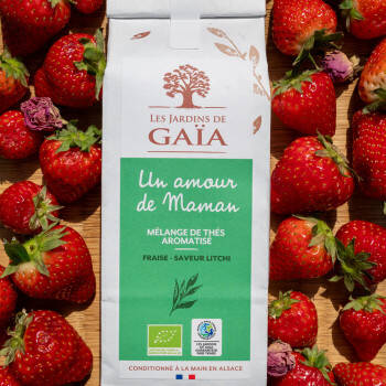 Strawberry and lychee flavoured tea blend - Pretty Lady