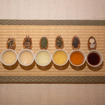 Le thé en 6 couleurs