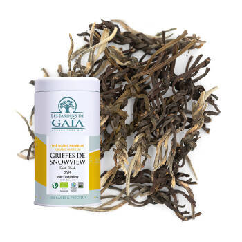 Organic braided white tea Primeur Inde 2024 - Griffes de Snowview