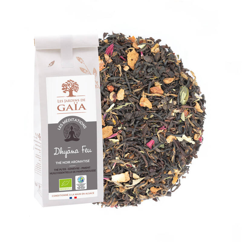 Organic meditation tea - Dhyana Fire