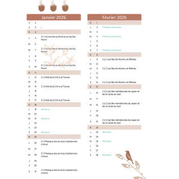 Tea sommelier course - Cycle 2
