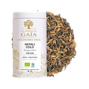 Thé noir du Népal bio - Bourgeons dorés - Nepali Gold