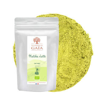 Matcha Latte bio - Pré-mix pour boisson au thé vert (sans lait)
