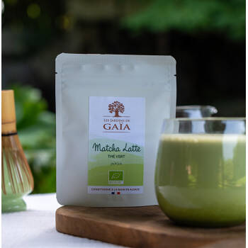 Matcha Latte bio - Pré-mix pour boisson au thé vert (sans lait)