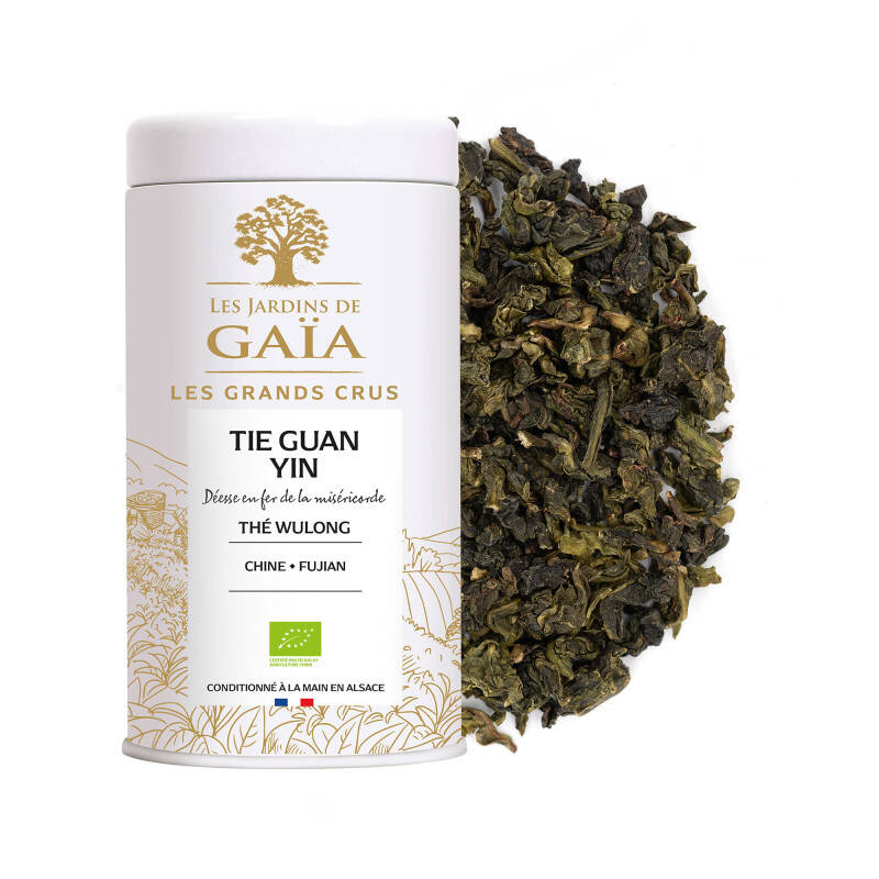 Thé oolong bio Tie Guan Yin - Déesse en fer de la miséricorde