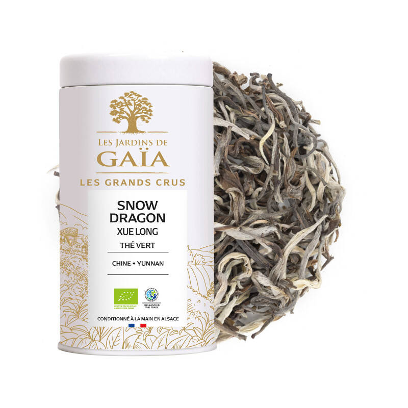 Organic green tea Snow Dragon - Xue Long - 雪龙
