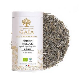 Thé vert bio Spring Needle - Aiguilles de pin - Song Zhen - 松针